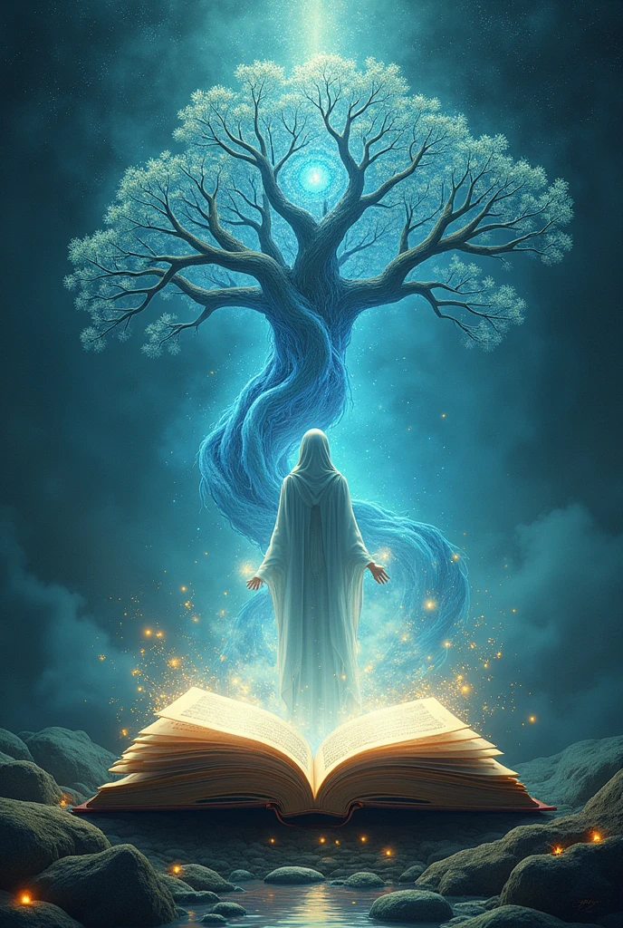 o livro , Árvore de Água e Ojim , creia em mim com o meu coração .